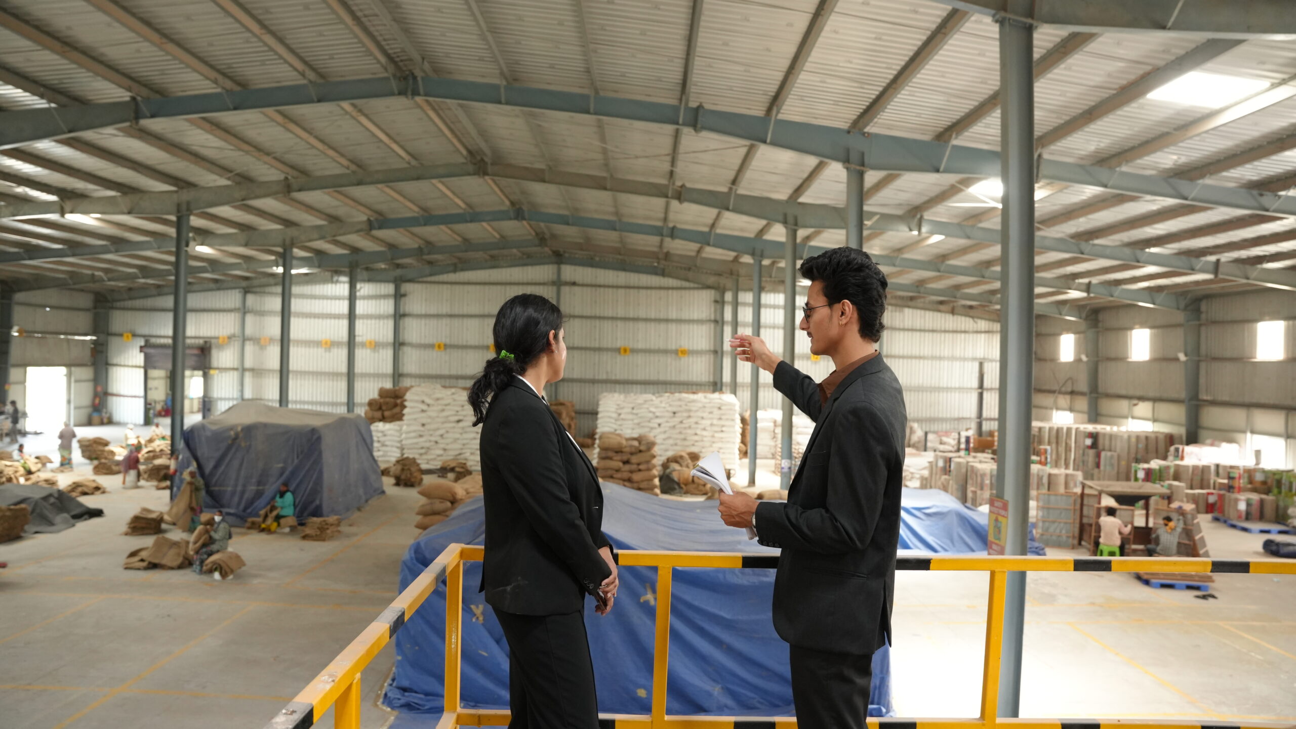 PGDM Agribusiness students on a field visit
