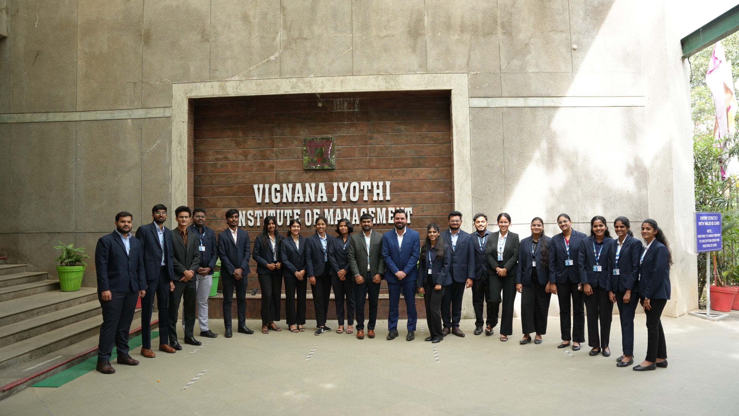 PGDM Agribusiness students on a field visit